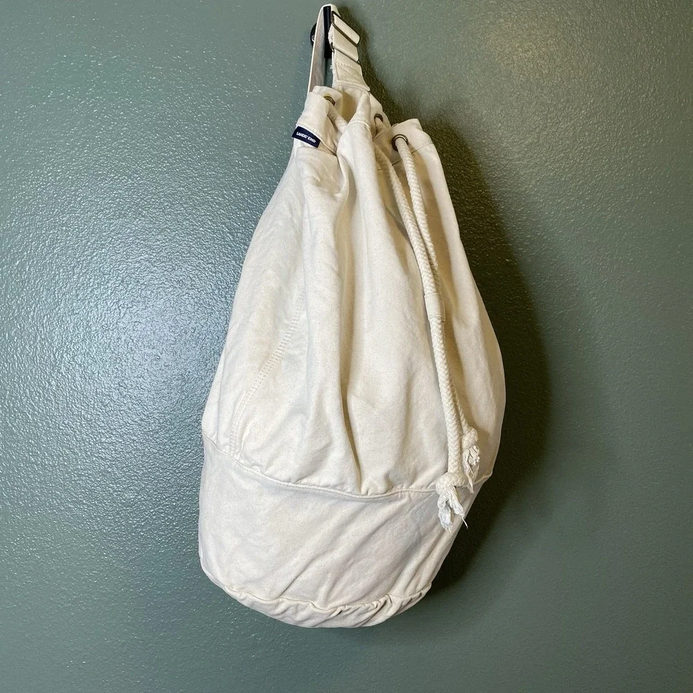 Lands End Sailor Duffle Bag  Over Night Bag.